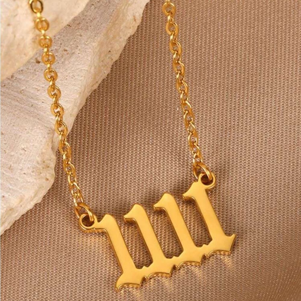 Angel number Necklace Q918